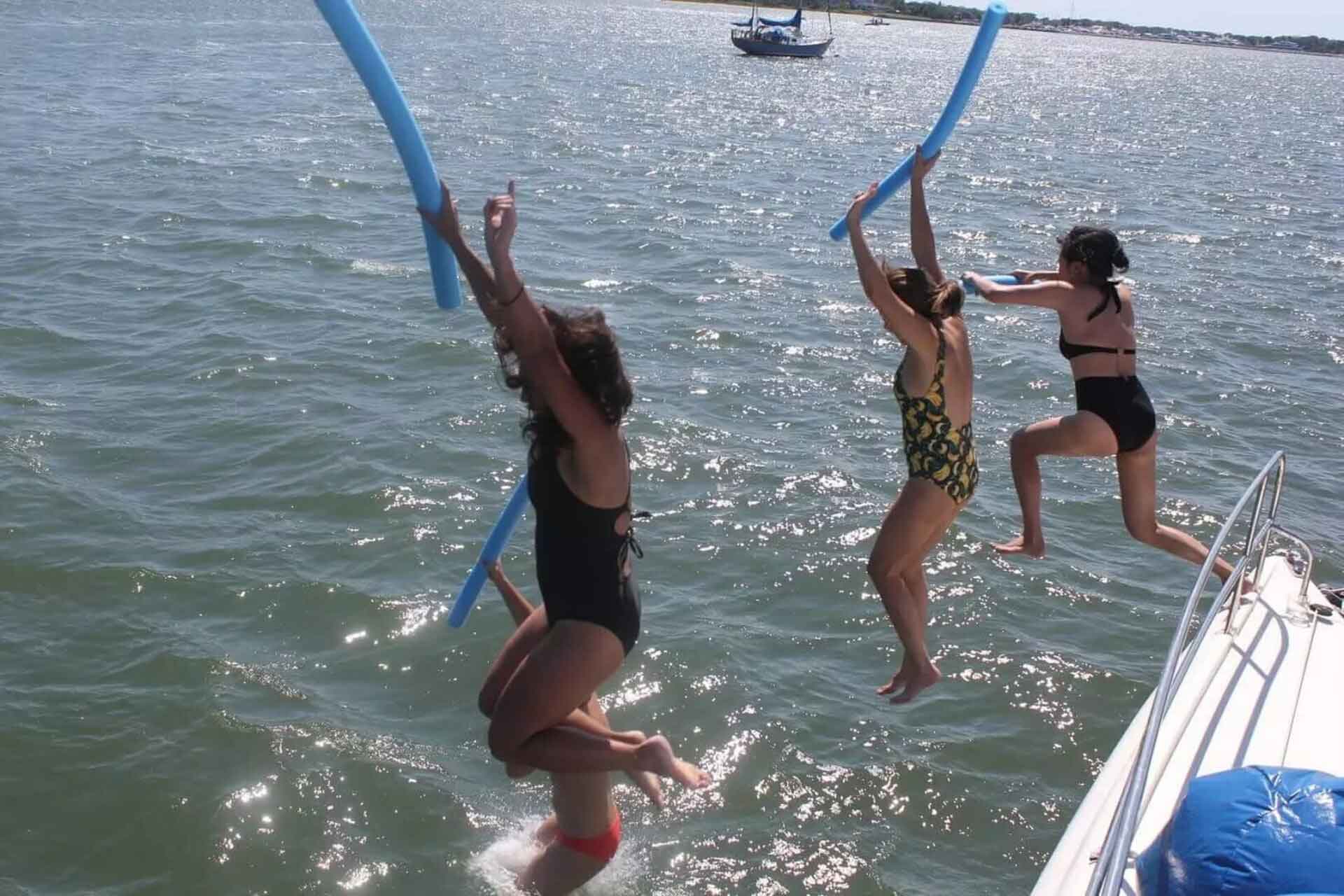 hamptons boat slides