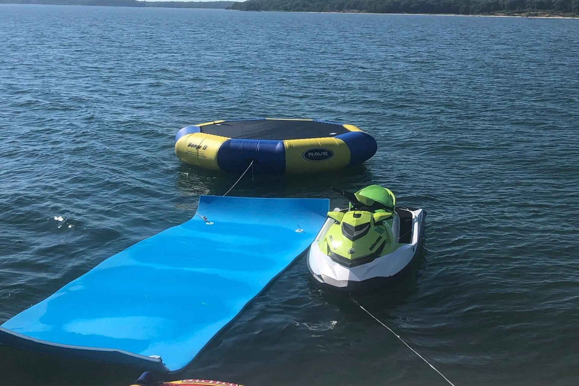 hamptons boat slides